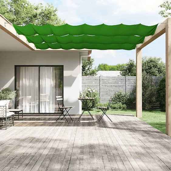vidaXL Toldo vertical 60x800 cm tecido oxford branco